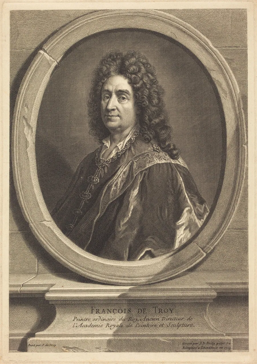 Francois de Troy by Jean-Baptiste de Poilly