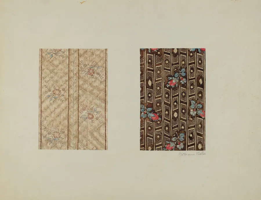 Chintzes from Quilt by Catherine Fowler