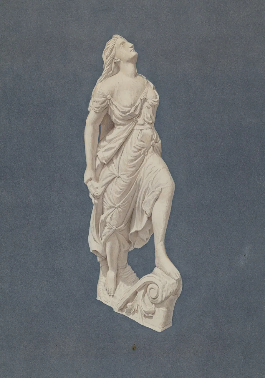 Figurehead from "Indian Princess" by Elizabeth Moutal