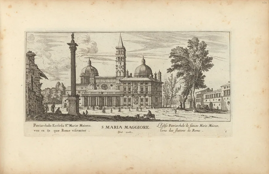 S. Maria Maggiore by Israël Silvestre