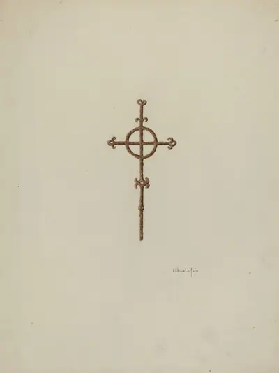 Wrought Iron Cross, Campanario
