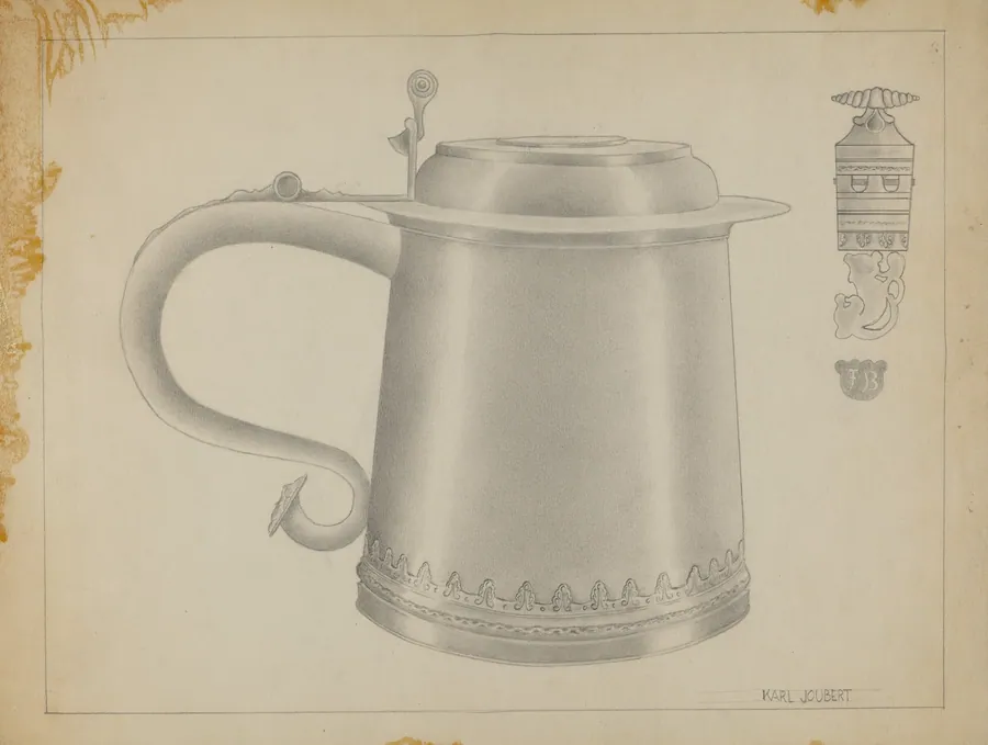 Silver Tankard by Karl Joubert