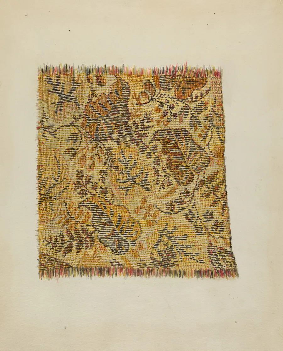 Ingrain Carpet by Marian Curtis Foster