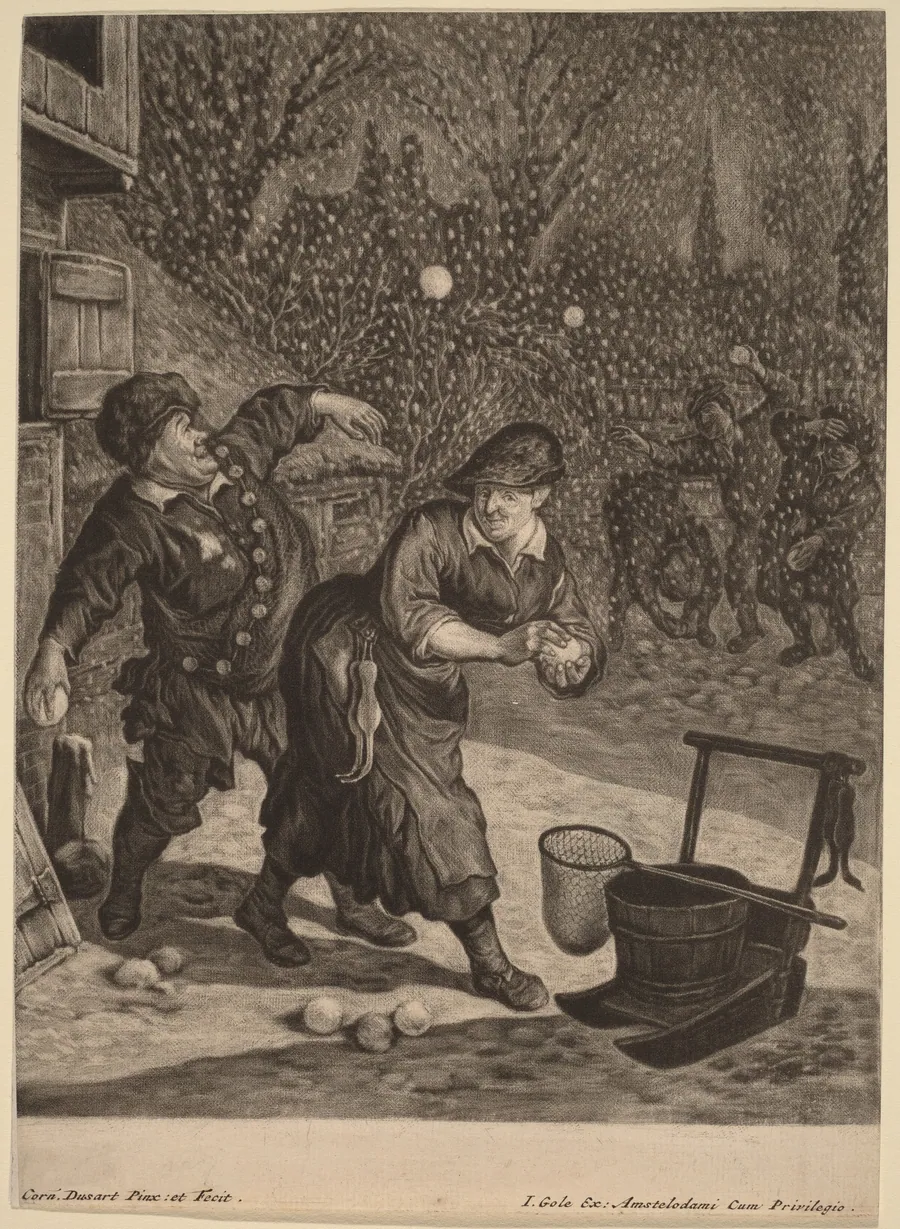 March by Cornelis Dusart