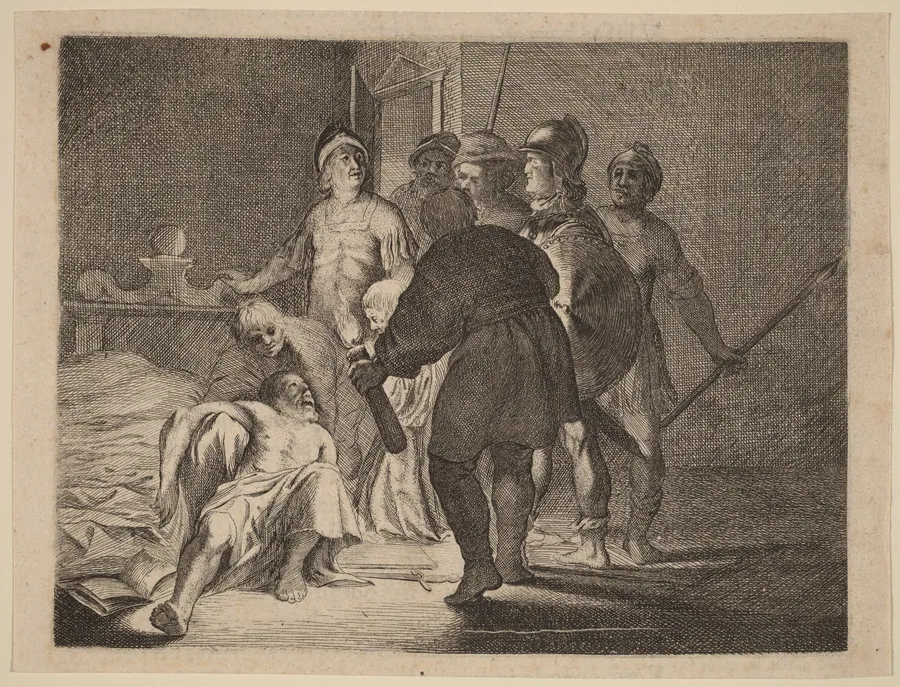 The Death of Cato by Willem Basse