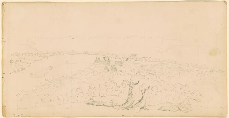 Fort Putnam by Seth Eastman