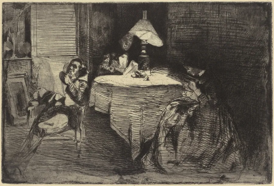 The Music-Room by James McNeill Whistler
