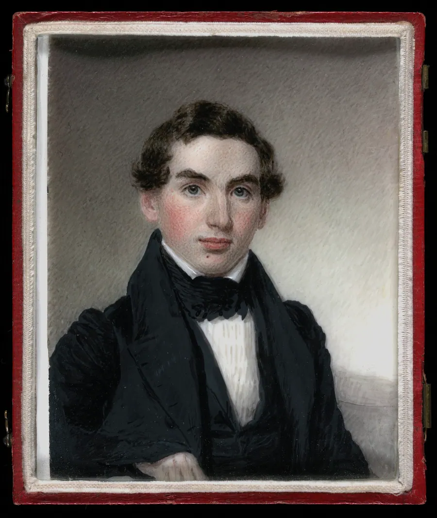 Edward Appleton by Sarah Goodridge, born Templeton, MA 1788-died Boston, MA 1853