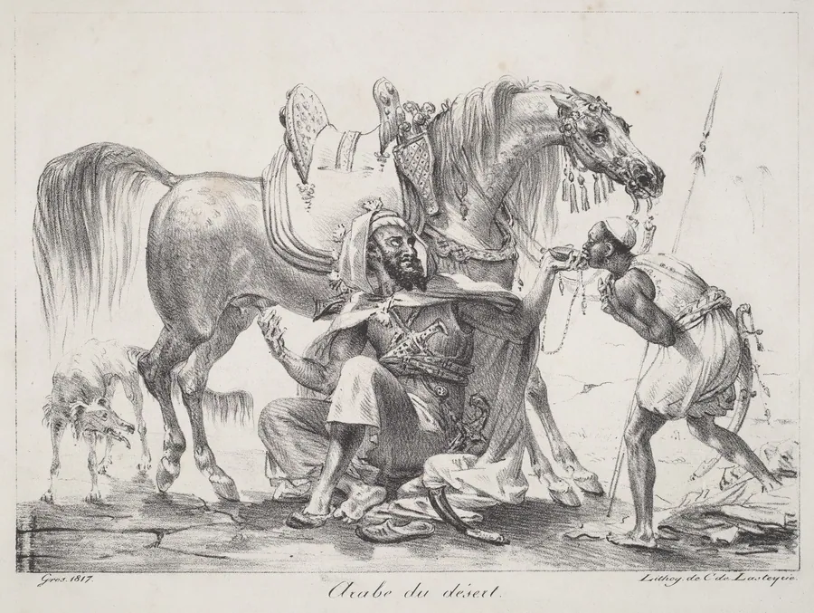 Arabe du désert (Desert Arab) by Antoine-Jean Gros