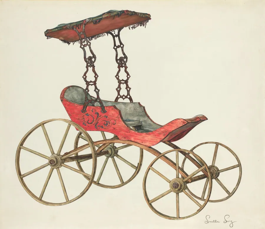 Doll Carriage by Louella Long
