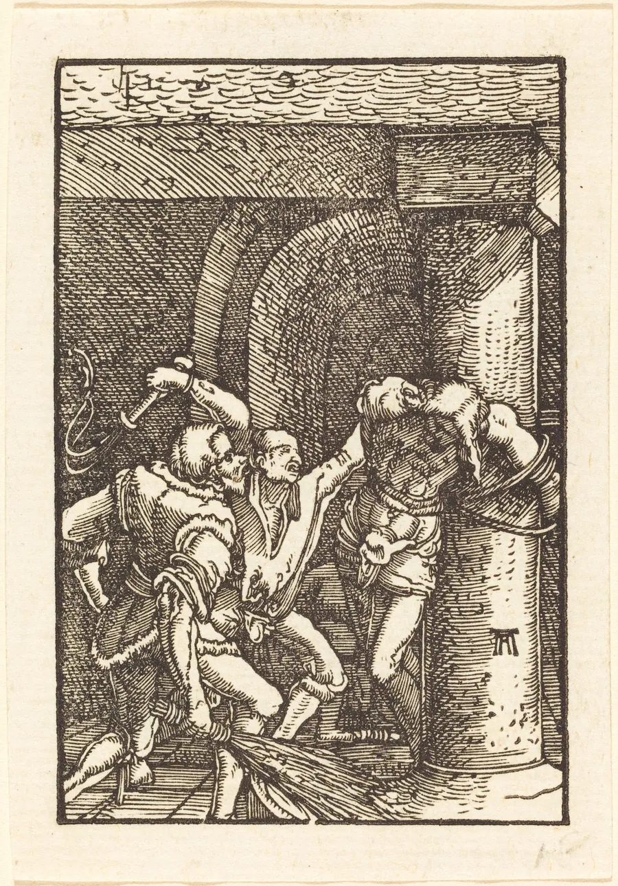 The Flagellation of Christ by Albrecht Altdorfer