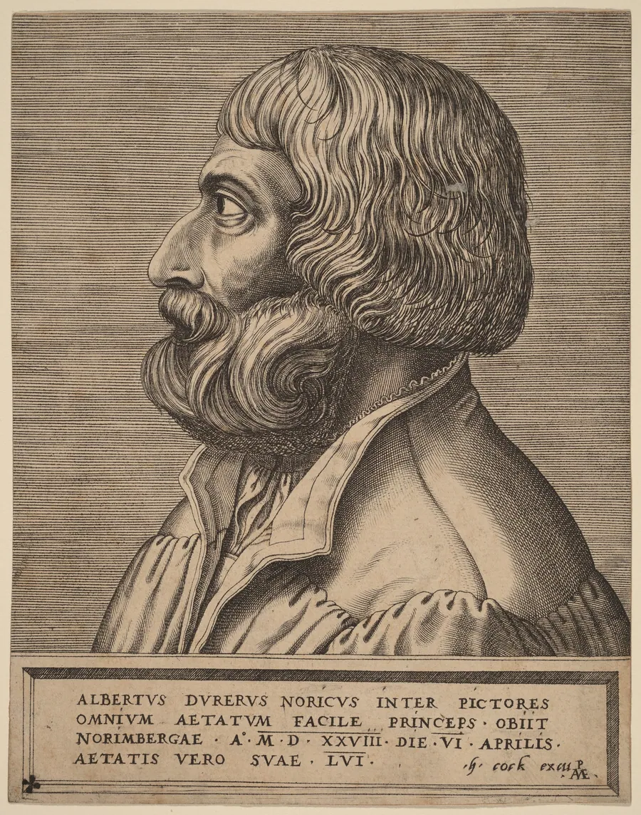 Albrecht Durer by Pieter van der Heyden