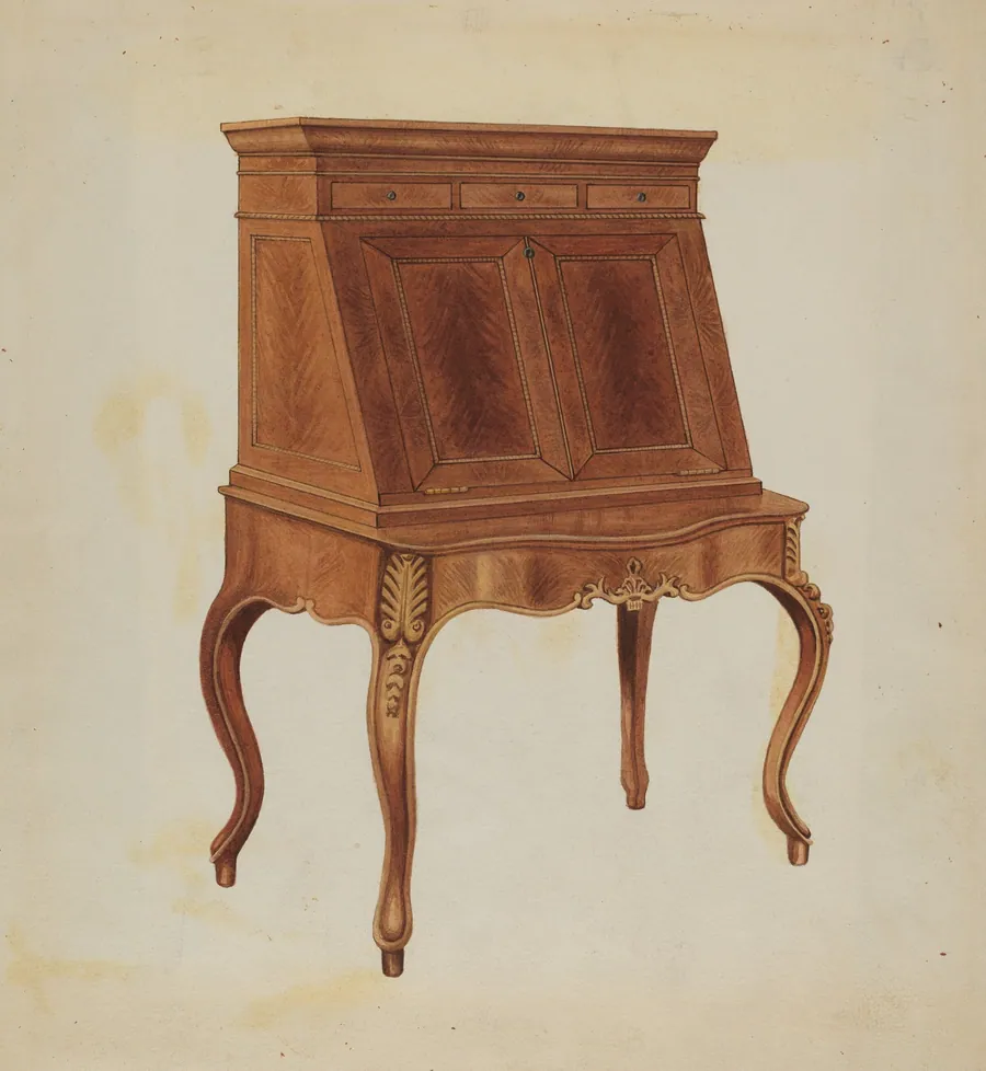 Desk by Rex F. Bush