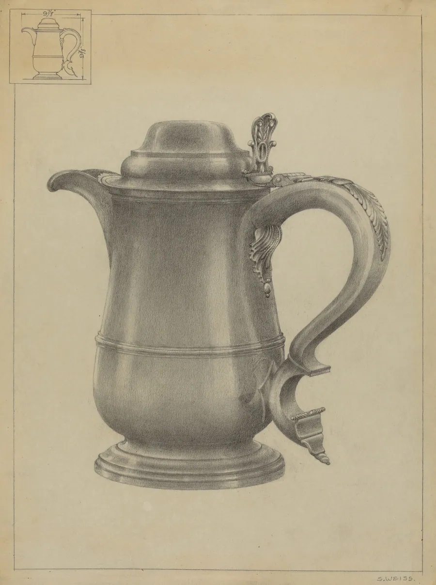 Silver Tankard by Simon Weiss