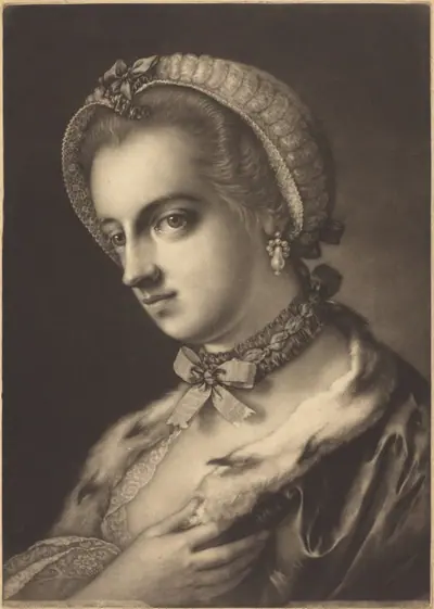 Imaginary Portrait of an English Beauty
