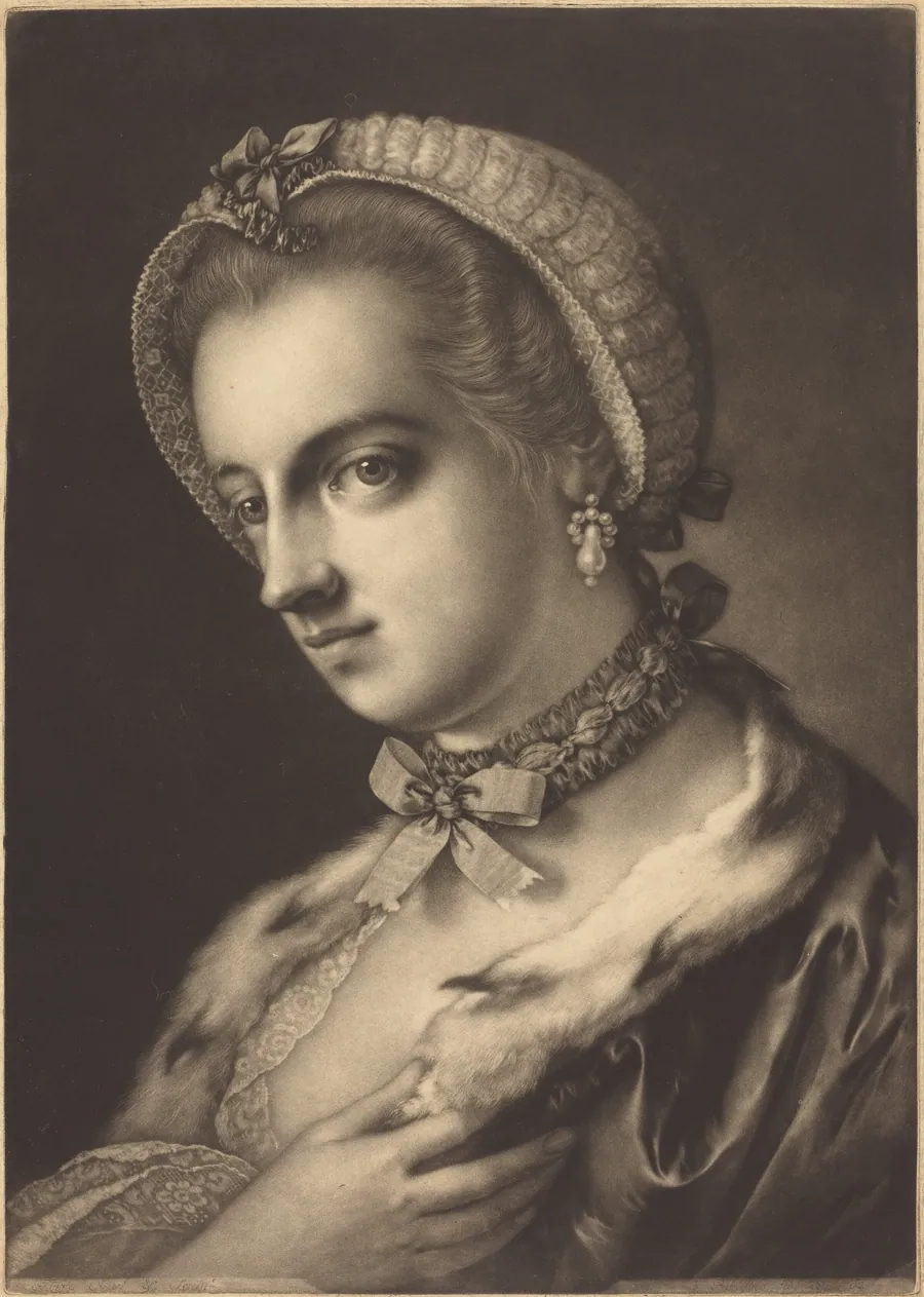 Imaginary Portrait of an English Beauty by Thomas Frye
