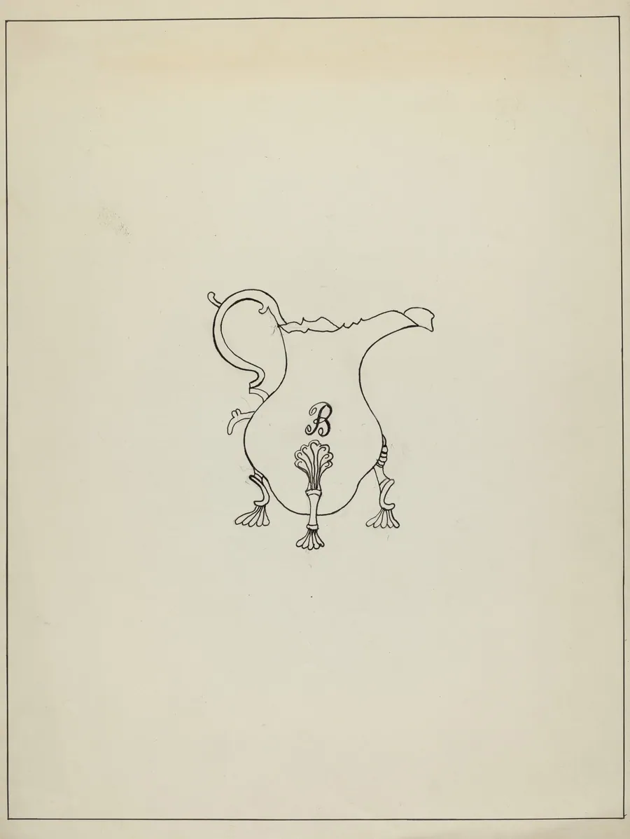 Silver Creamer by John R. Towers