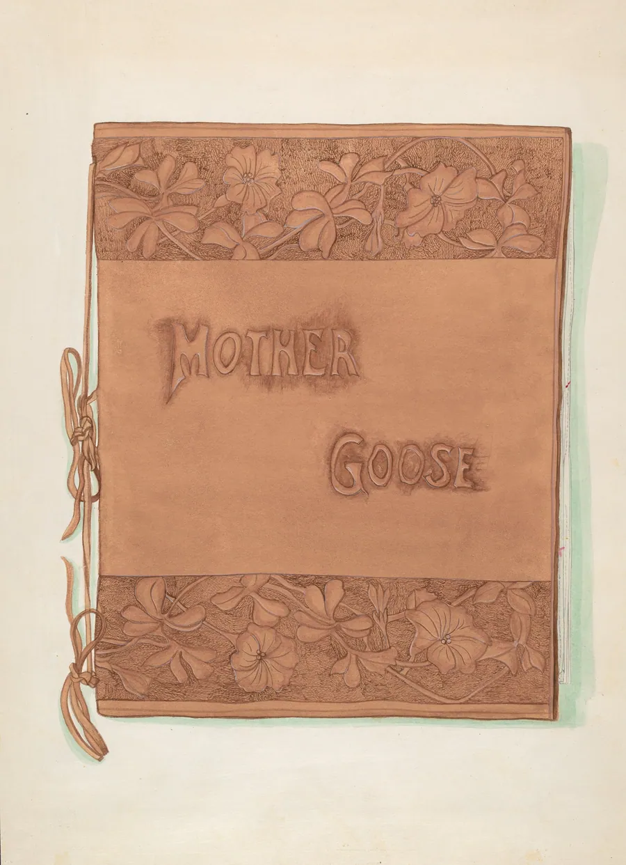 Leather Book Cover by Vera Van Voris