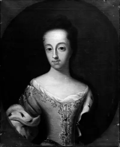 Portræt af Frederik IV's dronning, Louise