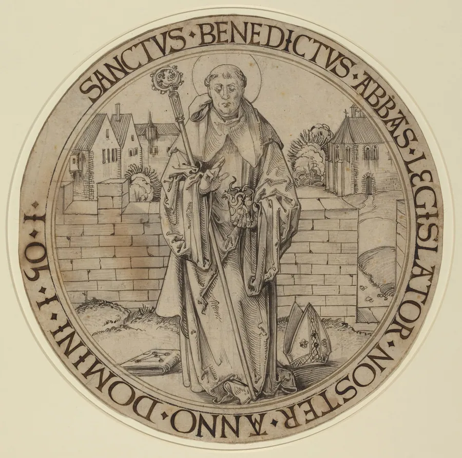 Saint Benedict by Hans Süss von Kulmbach