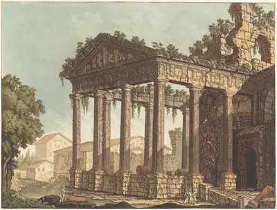 The Temple of Hercules at Cori