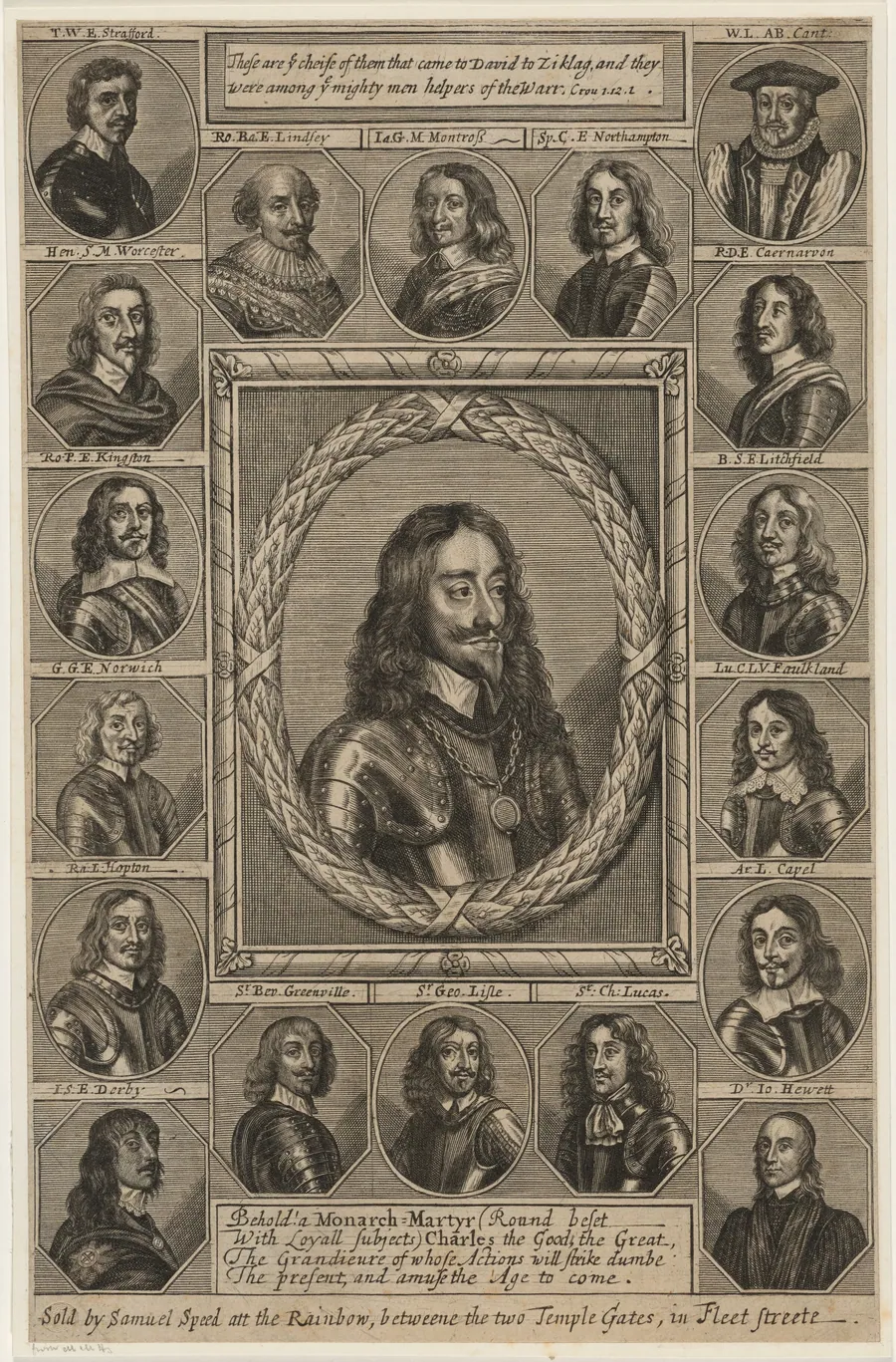 Charles I and His Supporters by Unknown 19th Century