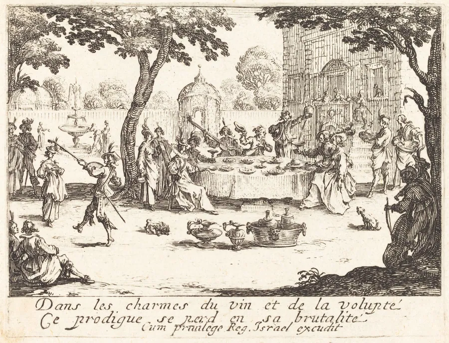 The Dissipation by Jacques Callot