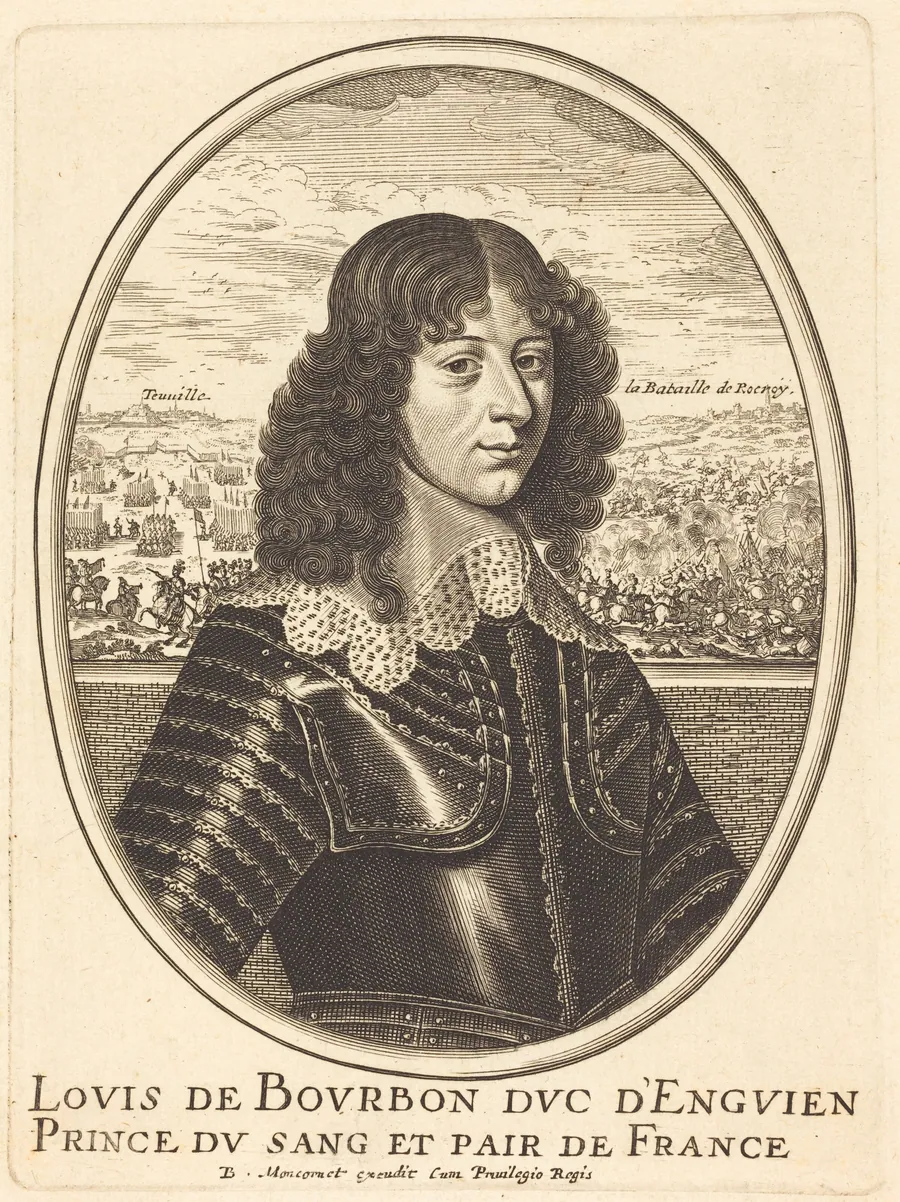 Louis II de Bourbon-Condé by Balthasar Moncornet