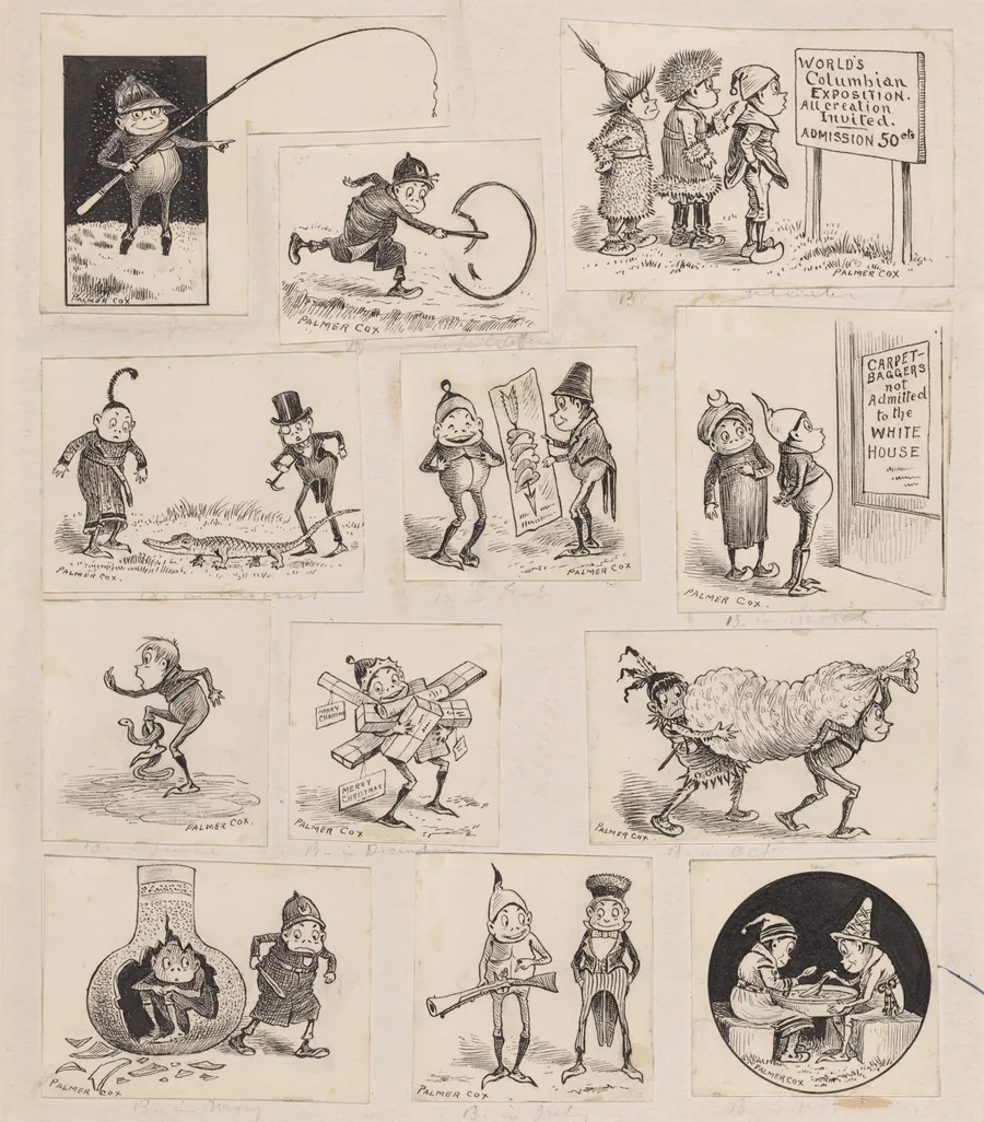 Brownies at Home - Twelve Vignettes by Palmer Cox