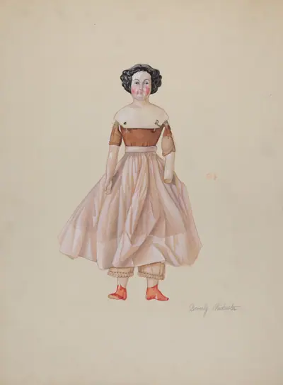 China-Headed Doll
