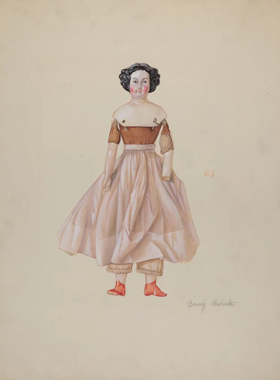 China-Headed Doll by Beverly Chichester