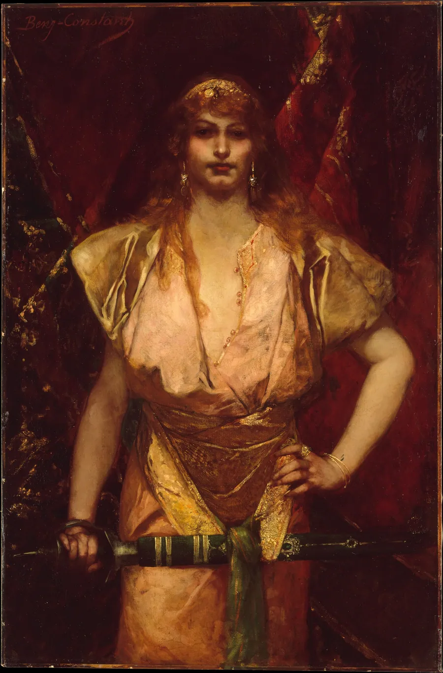 Judith by Benjamin-Constant (Jean-Joseph-Benjamin Constant)