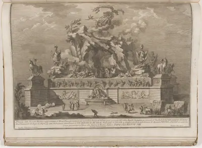 The Seconda Macchina for the Chinea of 1767: Mount Etna with the Forge of Vulcan