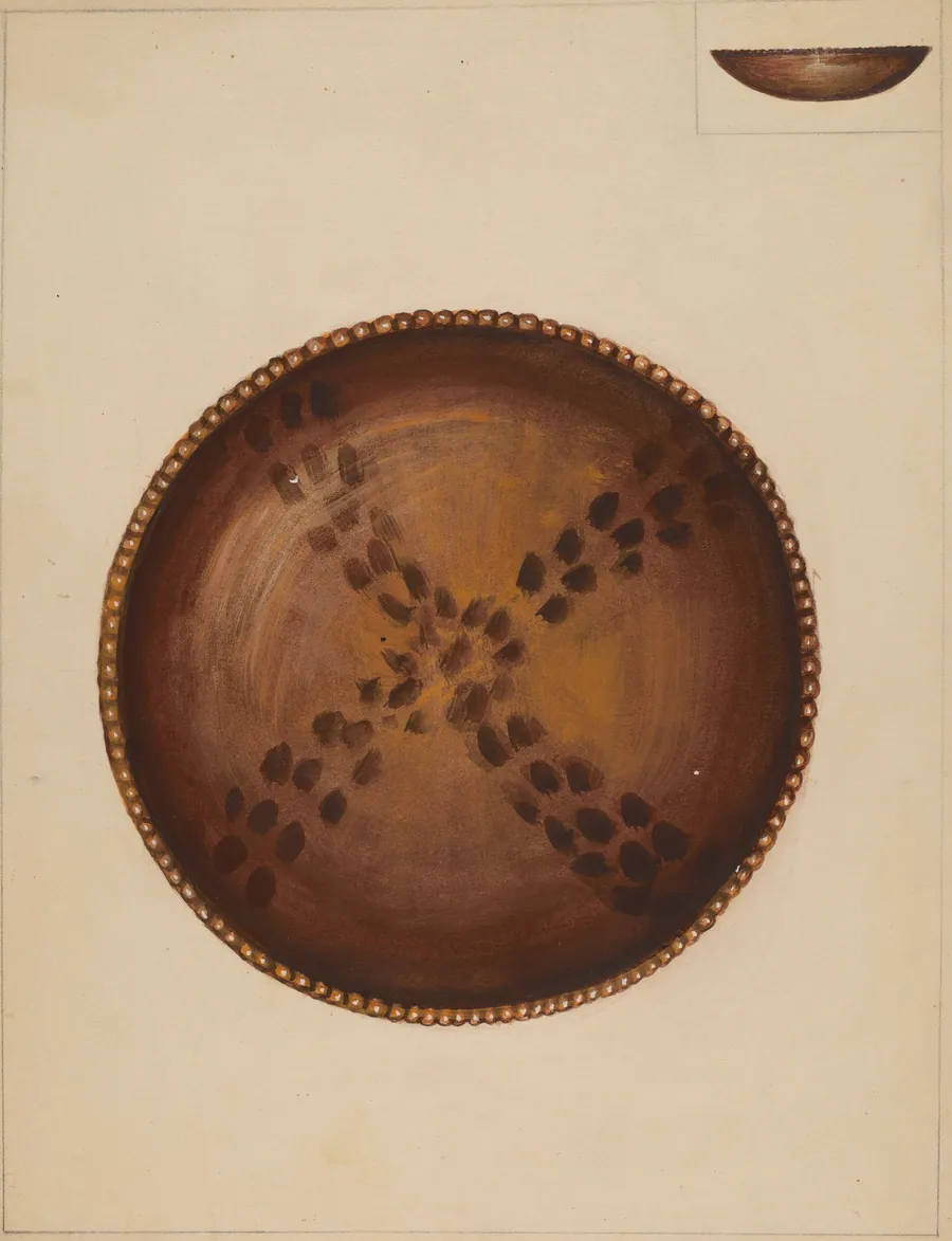 Pie Plate by Mina Lowry