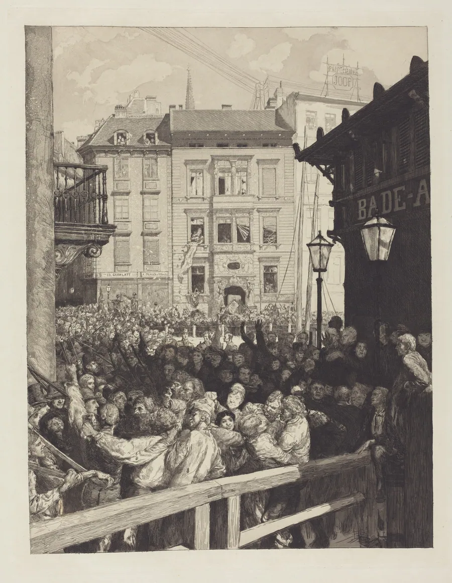 Märztage I (March Days I) by Max Klinger