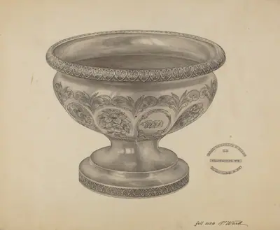 Silver Christening Bowl