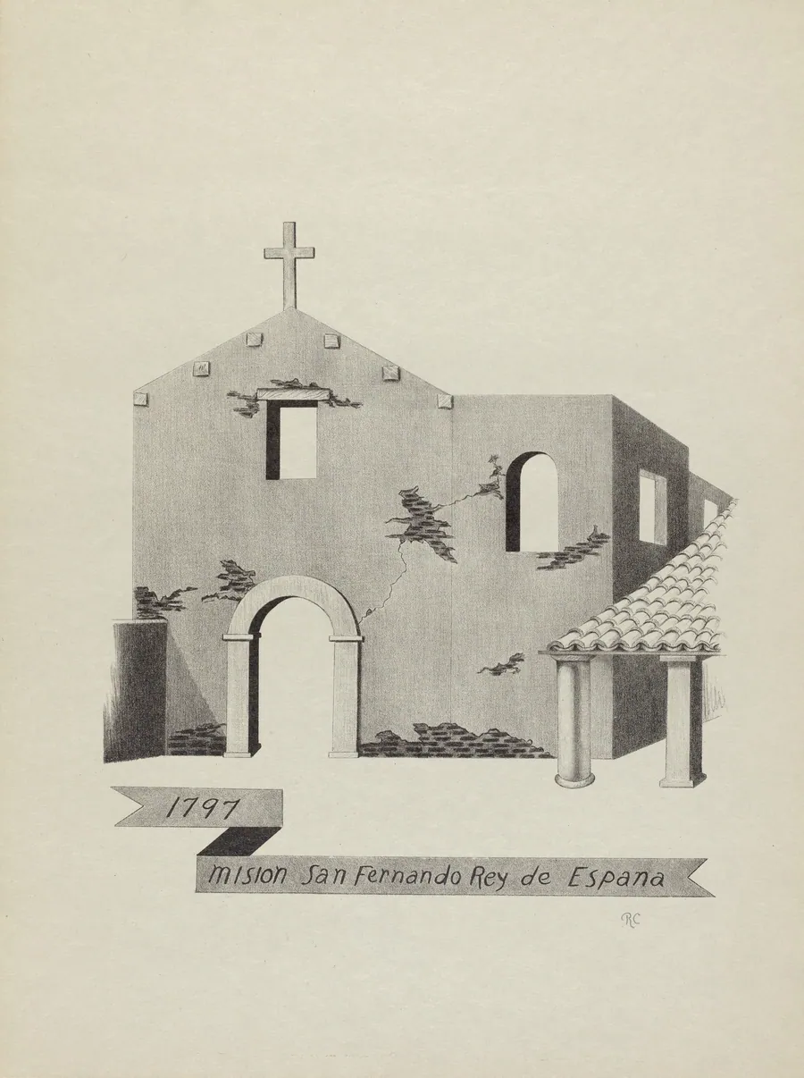 Mision San Fernando Rey de Espana by James Jones