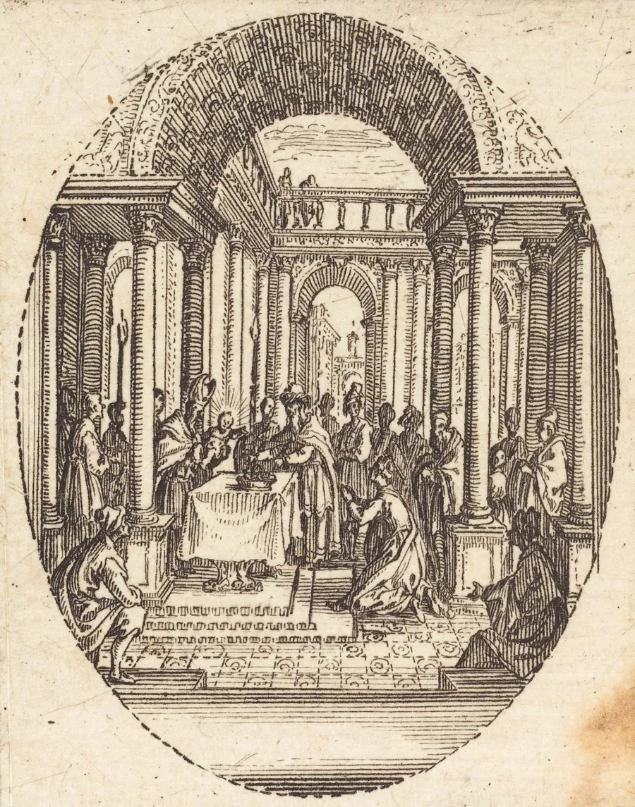 Presentation in the Temple by Jacques Callot