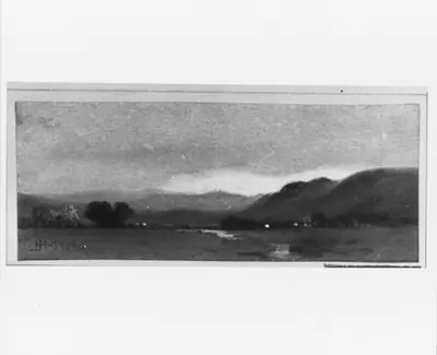 The Beginning of Autumn (Monument Mountain near Stockbridge)(from McGuire Scrapbook)