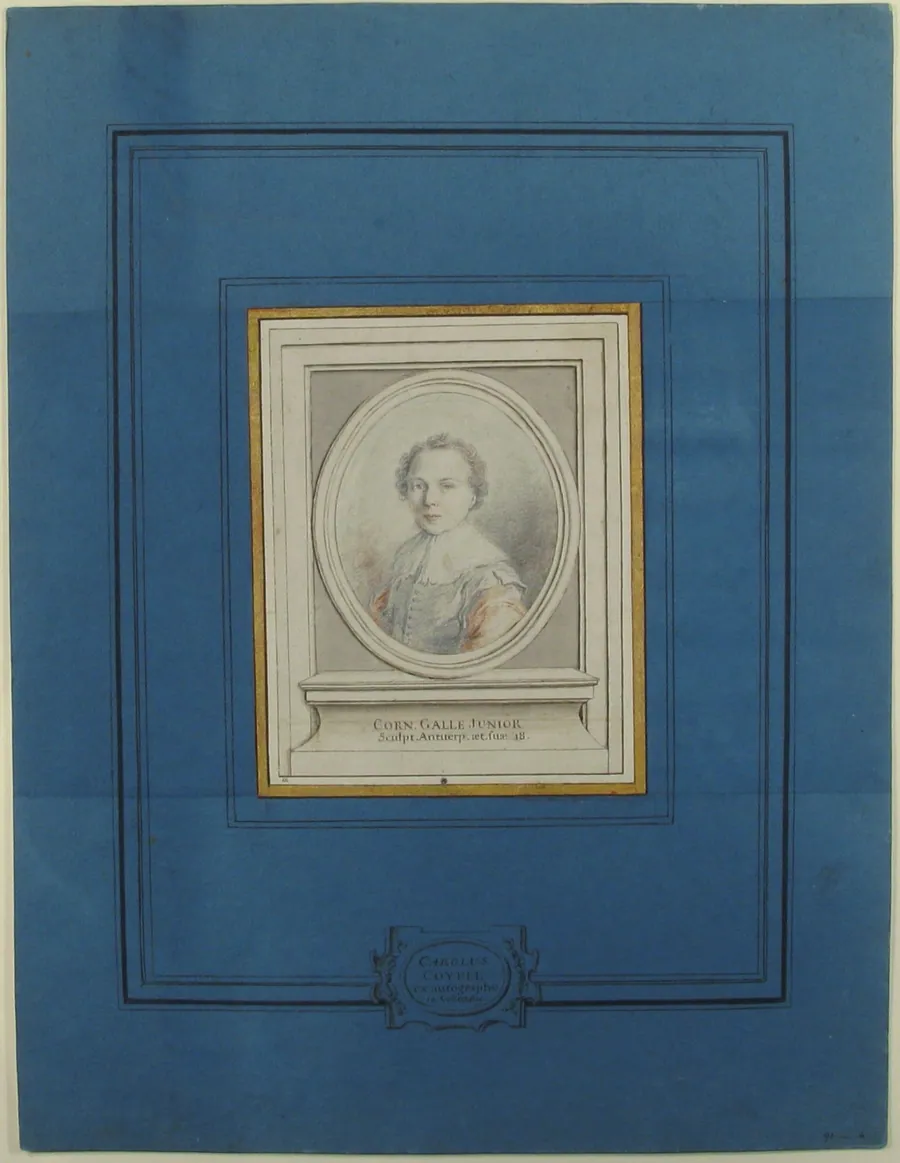 Portrait of Cornelius Galle, Jr. by Charles Antoine Coypel