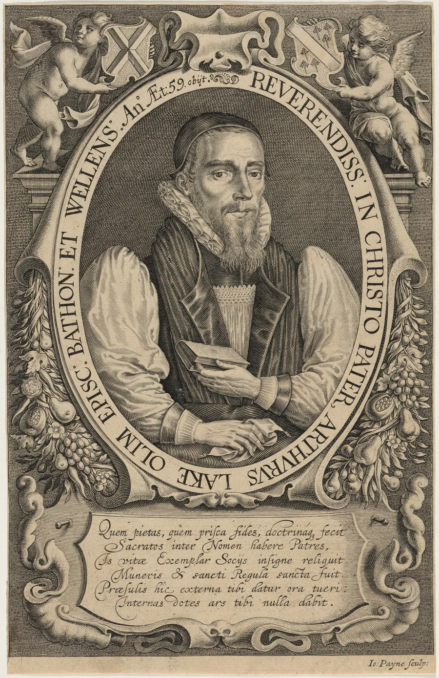 Arthur Lake, Bishop of Bath and Wells by John Payne
