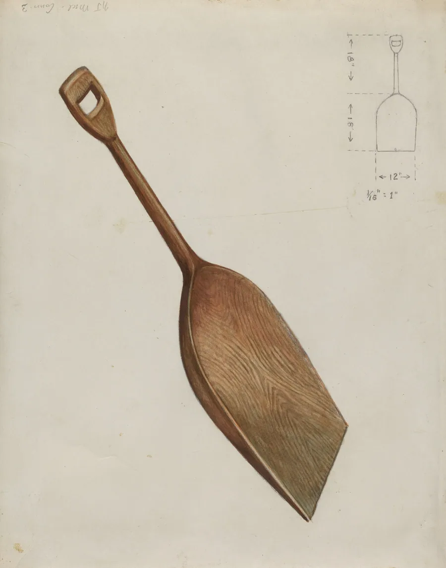 Grain Scoop by Hugh Clarke