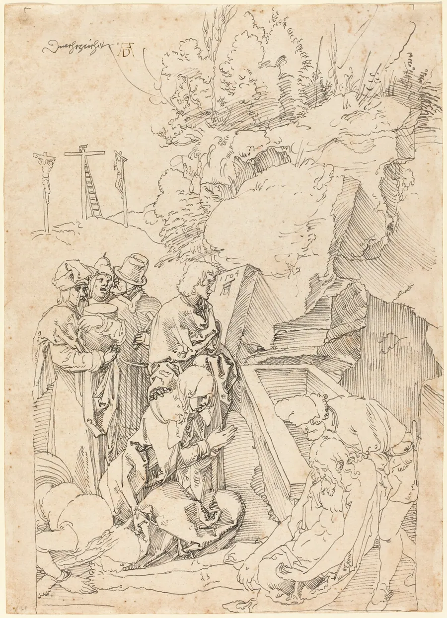 The Entombment by Albrecht Dürer