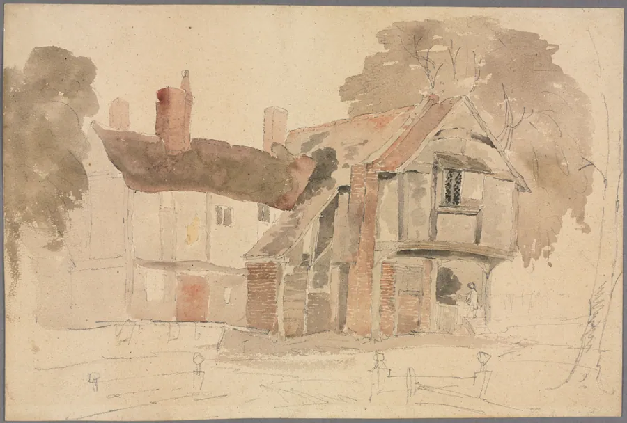 Bray Church Yard by John Varley