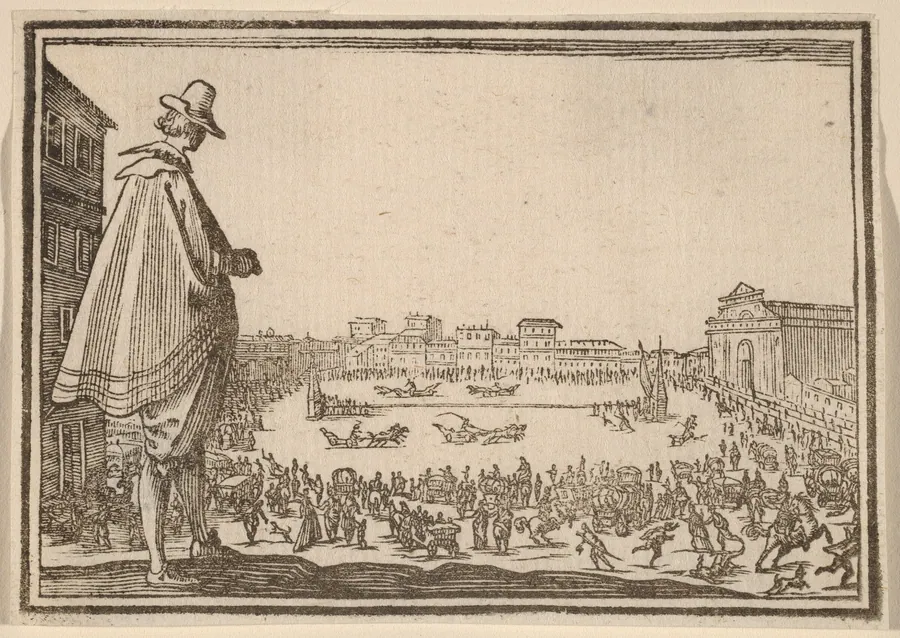 Piazza Santa Maria Novella, Florence by Edouard Eckman