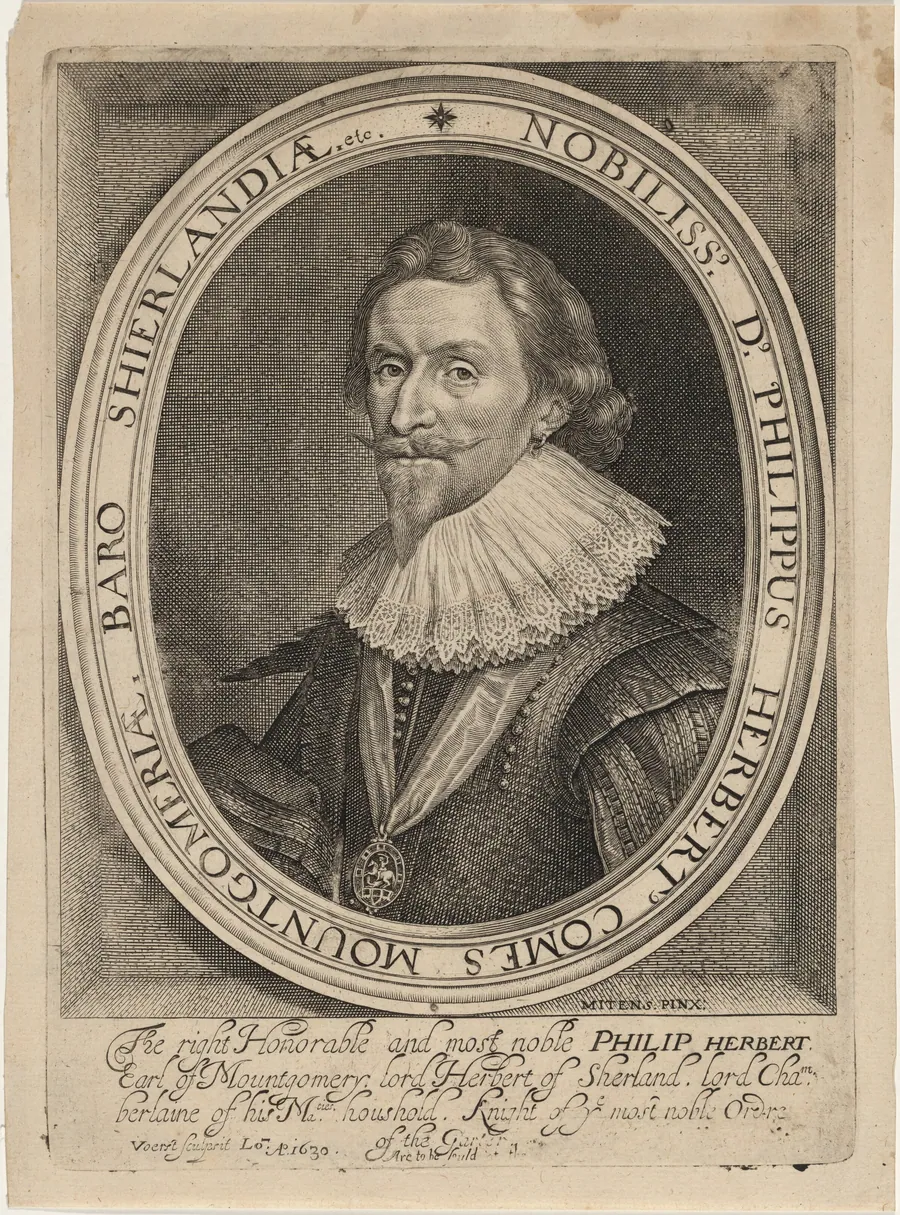 Philip Herbert, Fourth Earl of Pembroke by Hermann Marx
