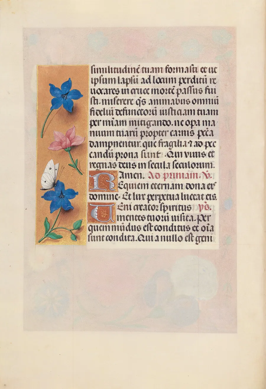 Hours of Queen Isabella the Catholic, Queen of Spain:  Fol. 25v by Master of the First Prayerbook of Maximillian