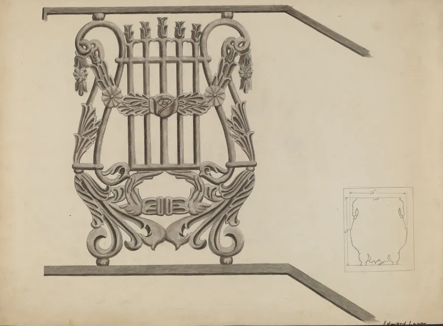 Iron Bannister by Edward L. Loper