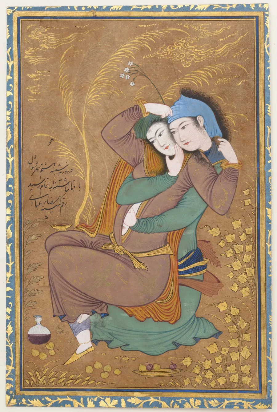 The Lovers by Riza-yi 'Abbasi