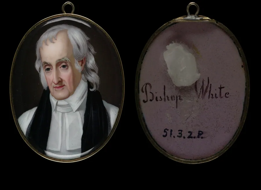 Rev. William White, D.D. by William Birch, born Warwickshire, England 1755-died Philadelphia, PA 1834